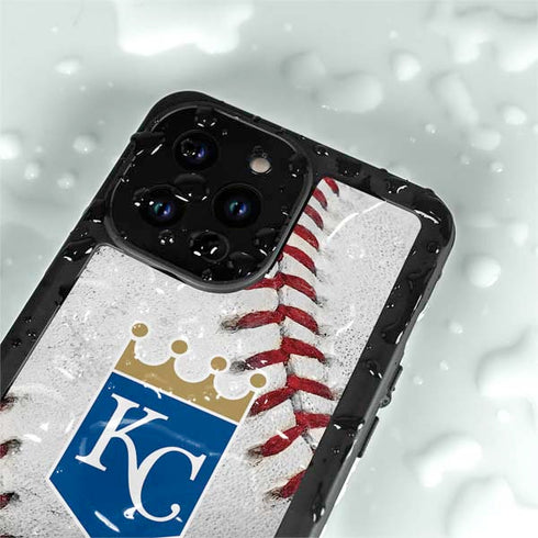 MLB Kansas City Royals Game Ball iPhone 15 Pro Waterproof Case